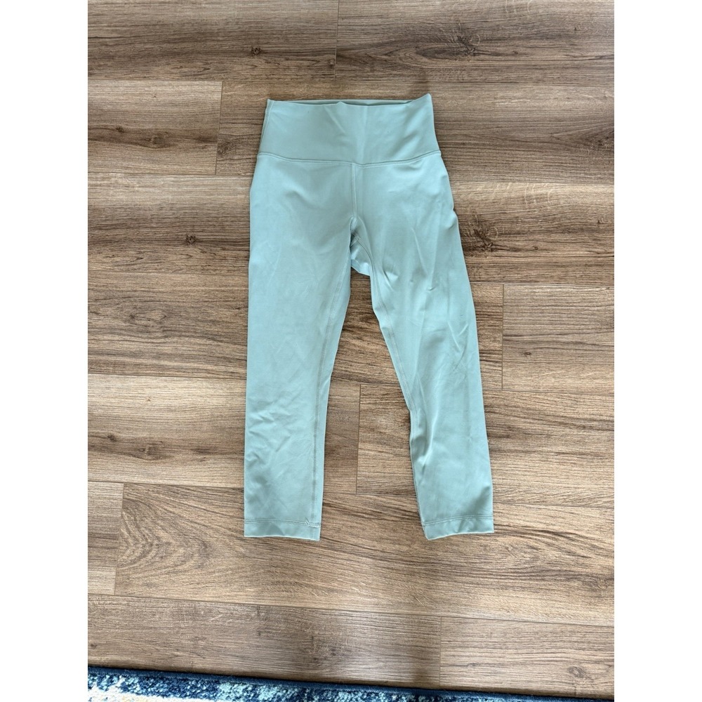 Lululemon Wunder Train High-Rise Crop 23", Size 6 Misty Glade